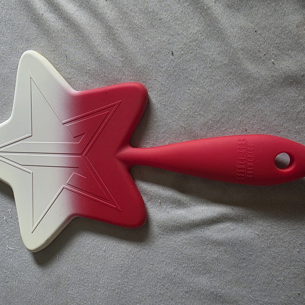 Jeffree Star Red and White Star Mirror